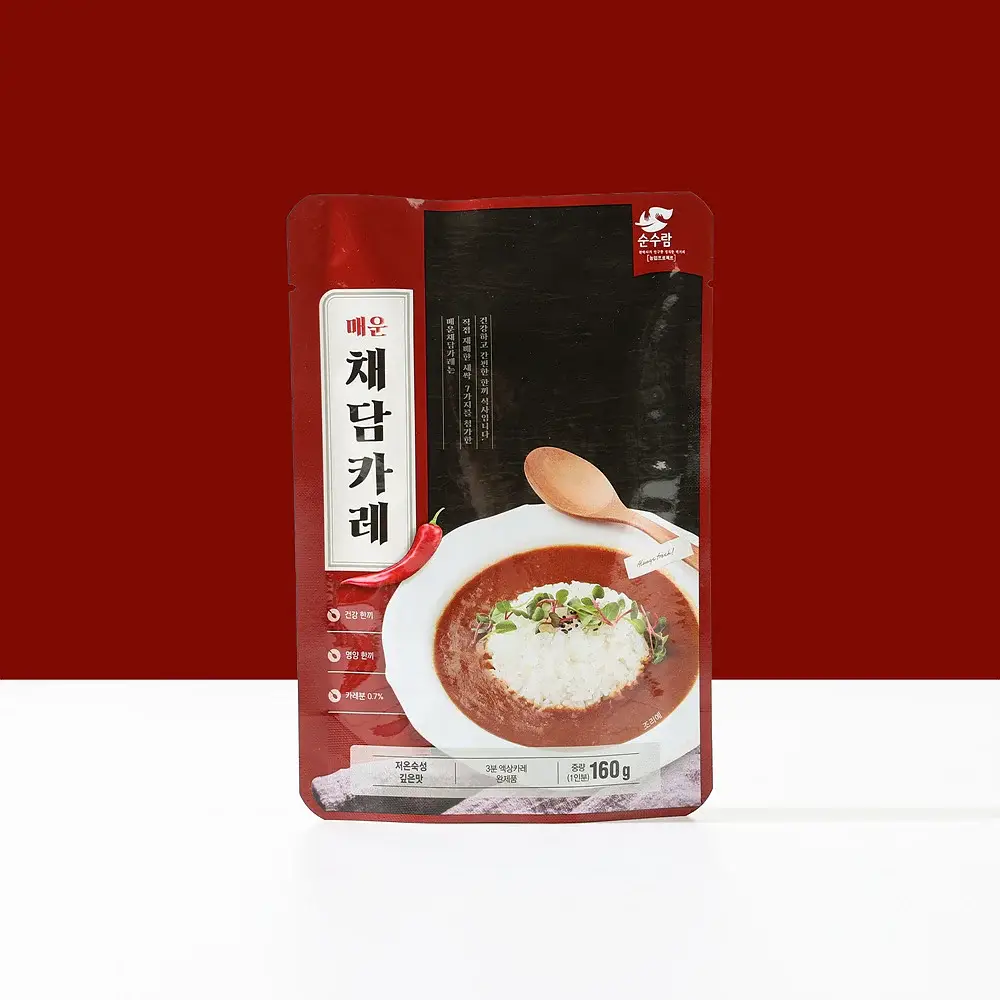 채담카레 160g 매운