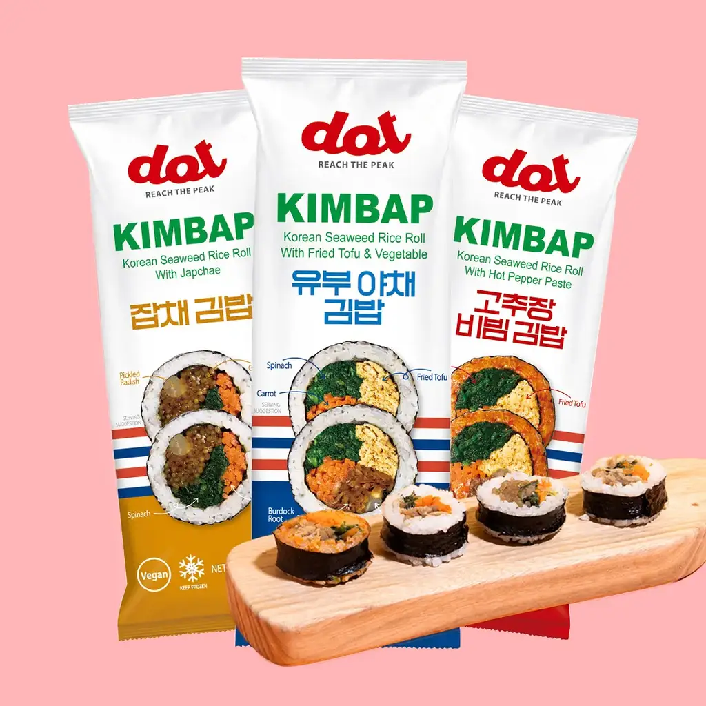 광천김 김밥 3종 (우엉유부/잡채/고추장비빔)