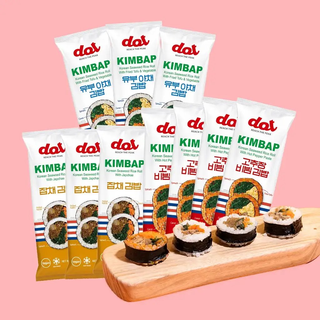 광천김 김밥 3종 10봉 (우엉유부/잡채/고추장비빔)