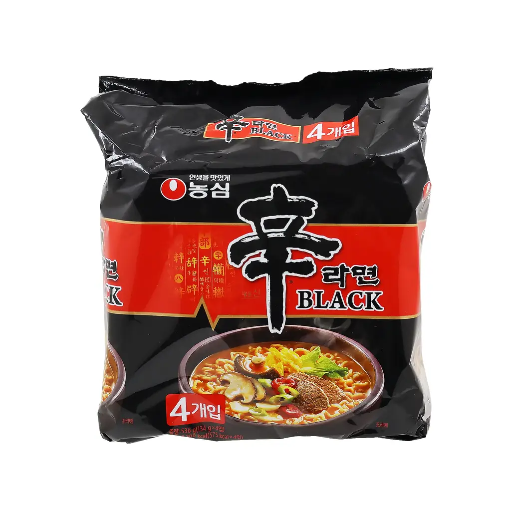 농심 신라면 블랙 멀티팩 134g*4개입
