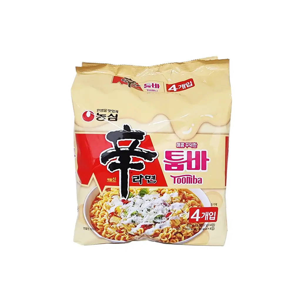 농심 신라면 툼바 멀티팩 137g*4개입