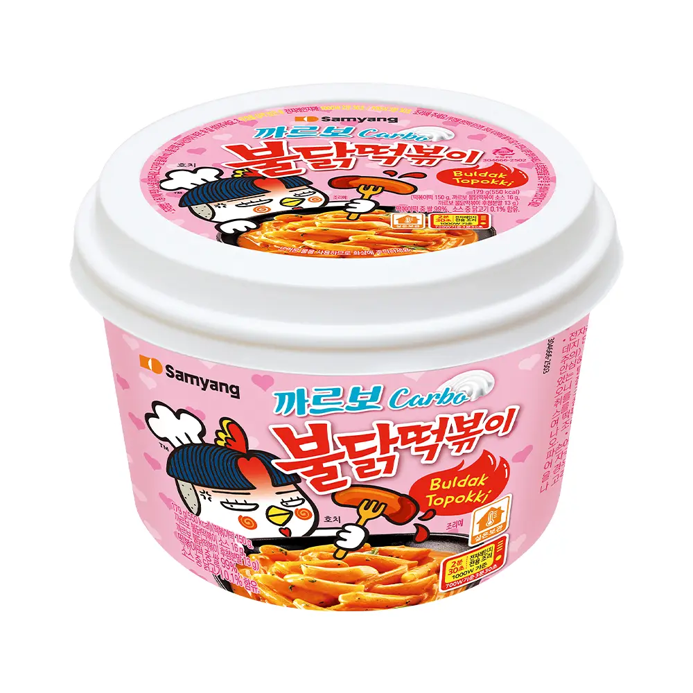 삼양 까르보불닭떡볶이 179g
