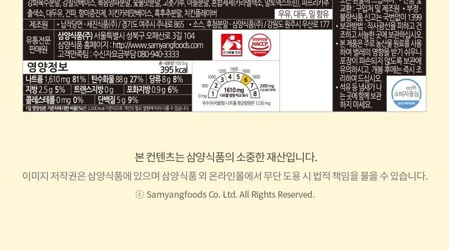 삼양 불닭납작당면155.5g 상세페이지 5