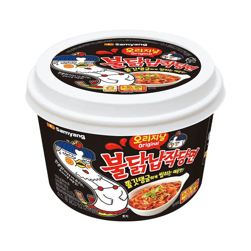 삼양 불닭납작당면155.5g