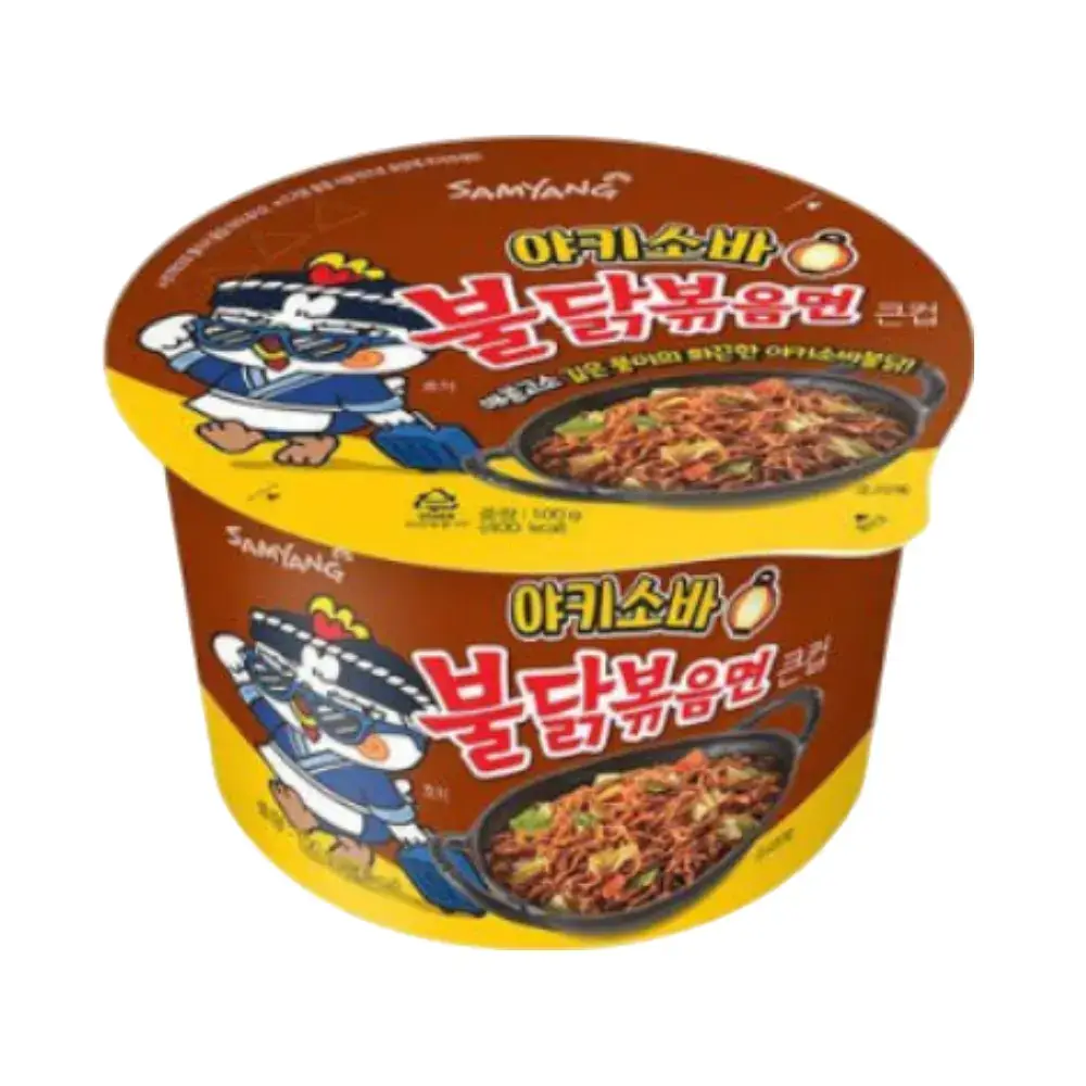 삼양 큰컵 야키소바 불닭볶음면 100g