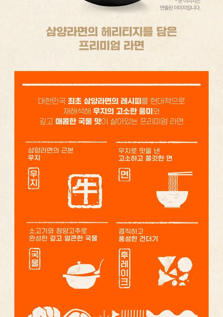 삼양식품 삼양1963 131g 4개입 상세페이지 3