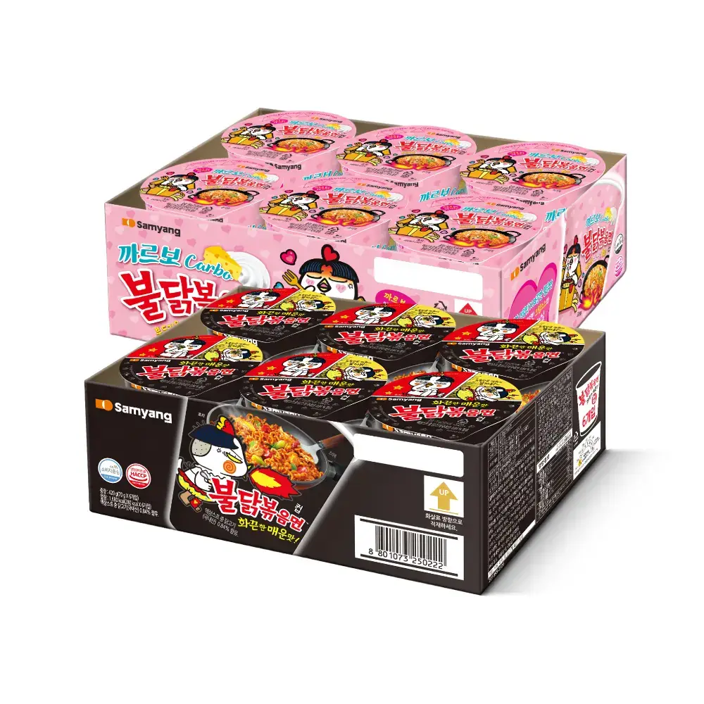삼양식품 컵불닭볶음면 70g 16입 2종