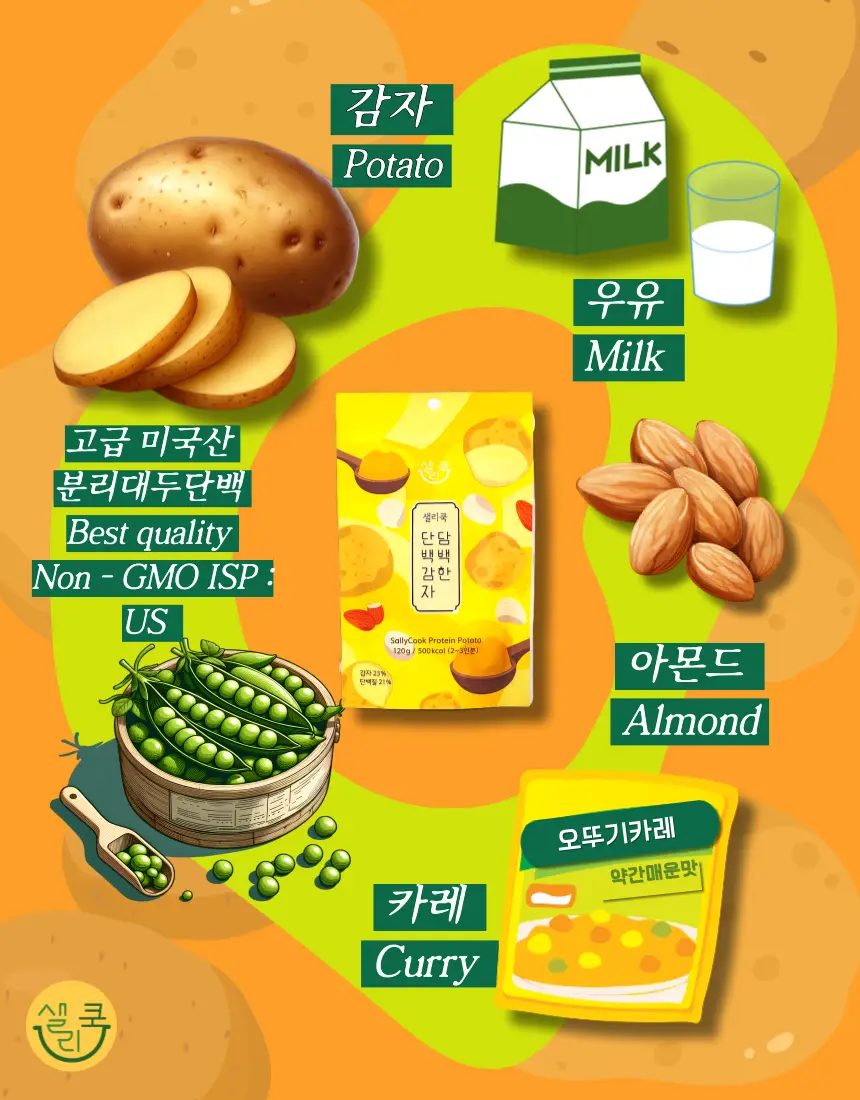 샐리쿡 담백한 단백감자 120g 상세페이지 6