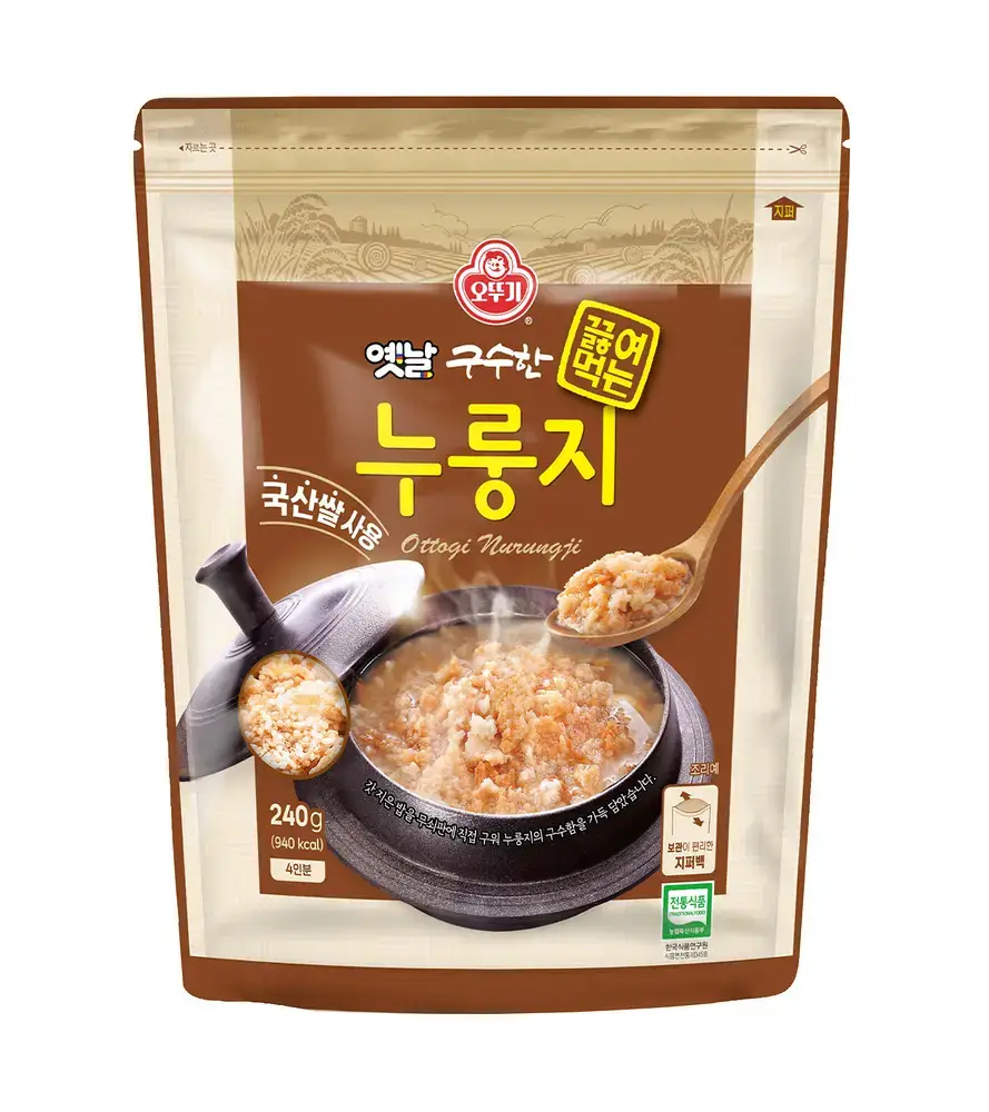 오뚜기 옛날 구수한끓여먹는누룽지(국산) 240g