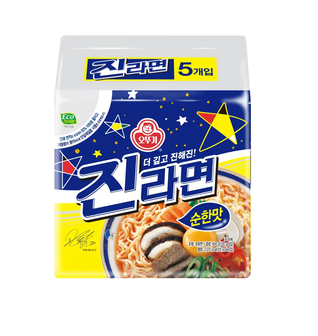 오뚜기 진라면 순한맛 120g*5개입