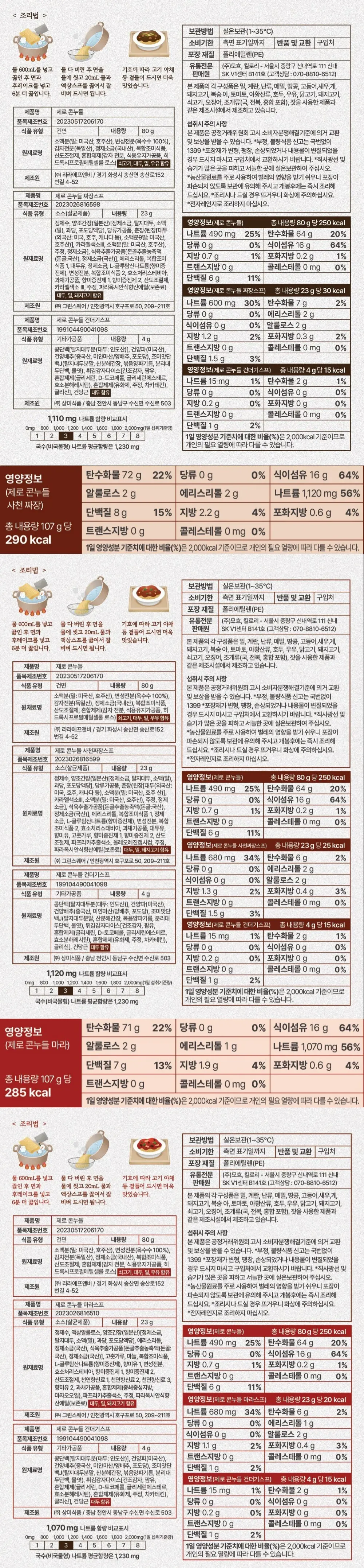 킬로리 제로콘누들 사천짜장 상세페이지 7