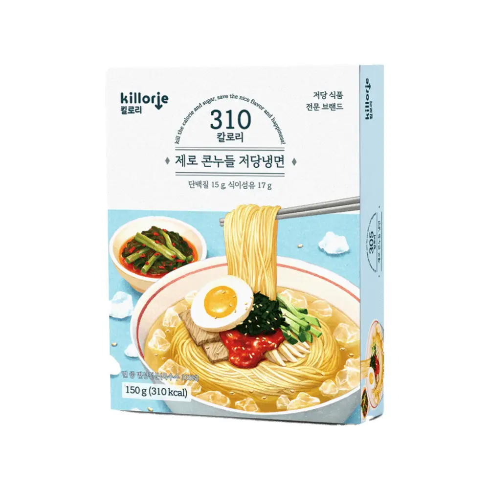 킬로리 제로콘누들 저당냉면