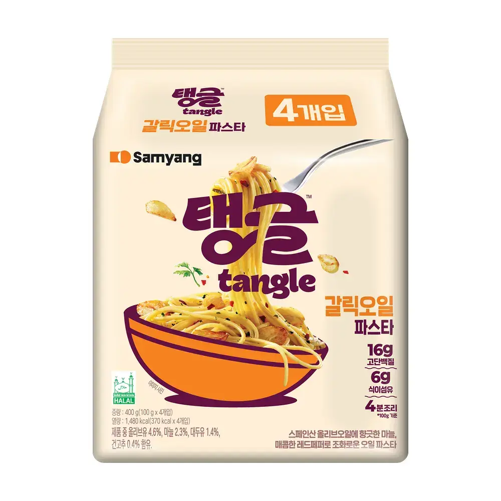 탱글 갈릭오일파스타 4개입 400g