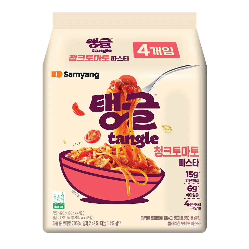 탱글 청크토마토파스타 4개입 420g