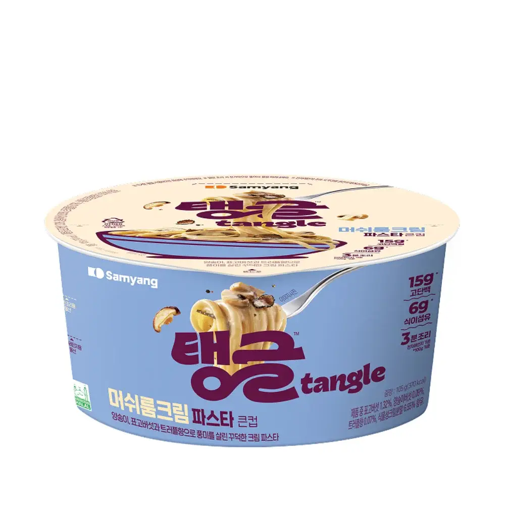 탱글 큰컵 머쉬룸크림파스타 105g