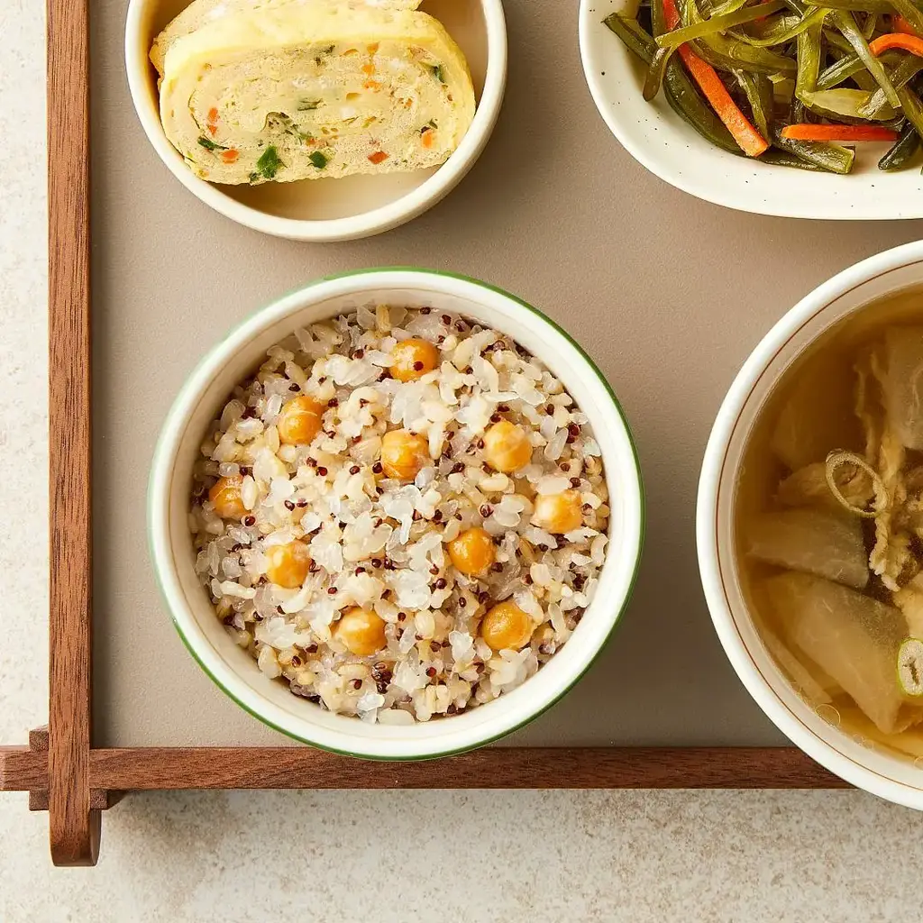햇반 라이스플랜 병아리콩퀴노아곤약밥 150g