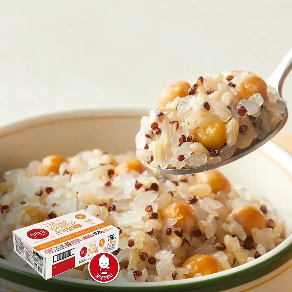 햇반 병아리콩 퀴노아 곤약밥 150g X 24개