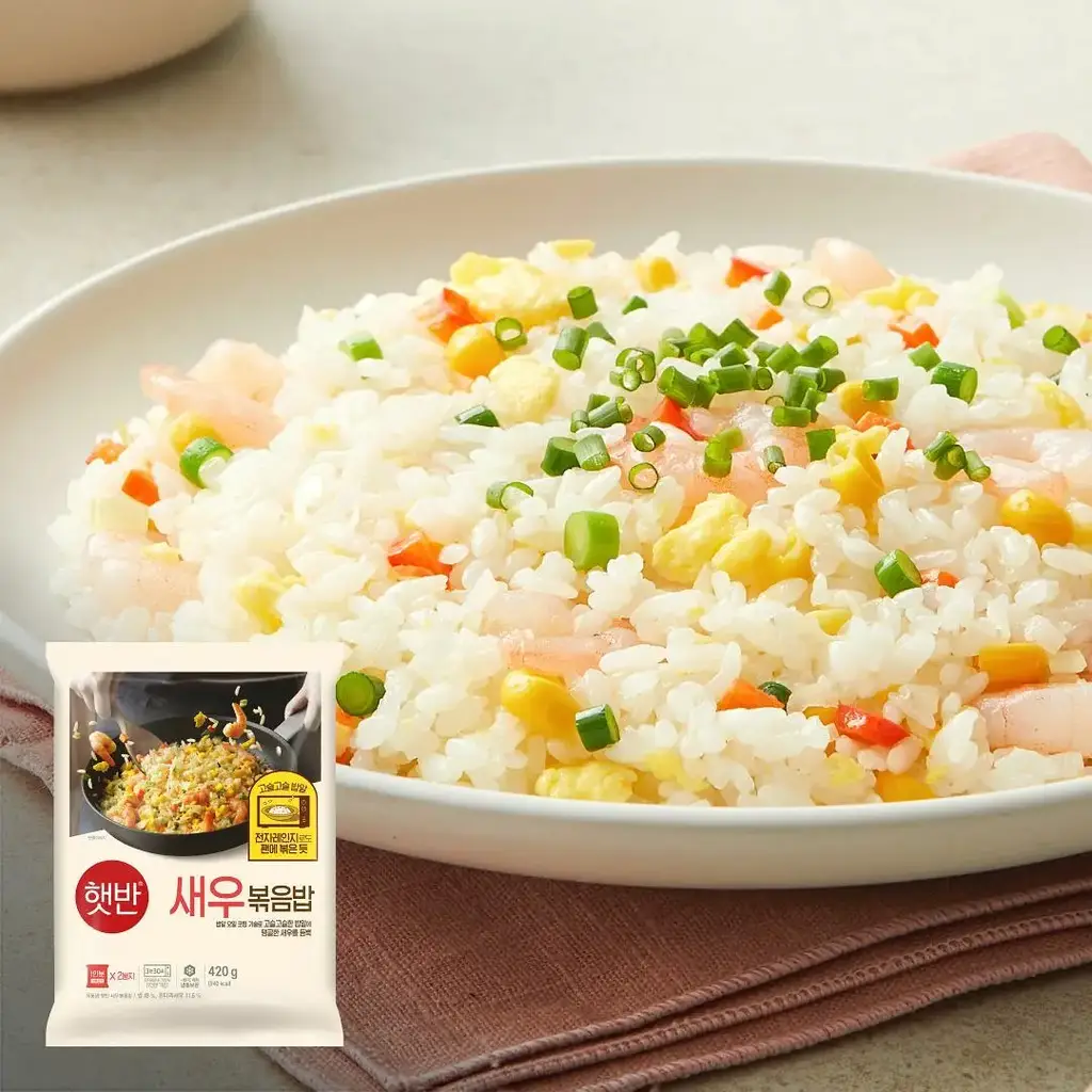 햇반 새우볶음밥 420g X 2개