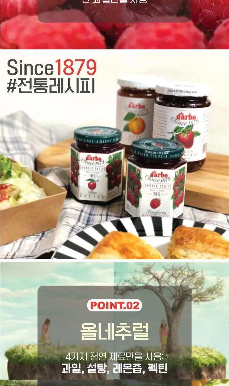 다보 딸기잼 200g 상세페이지 3