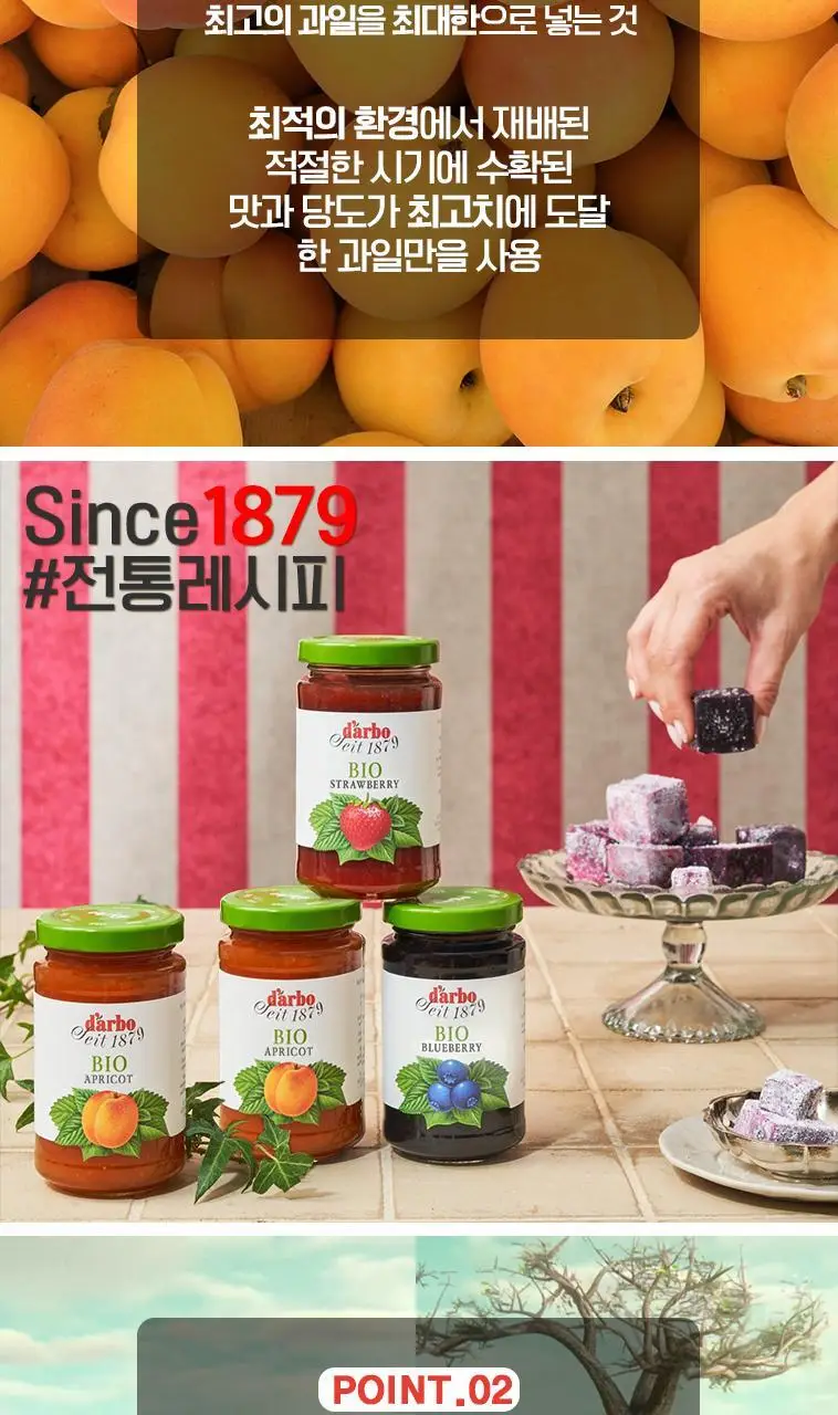 다보 유기농 살구잼 260g 상세페이지 3