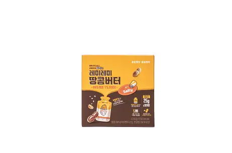 레미레미 땅콩버터 솔티 250g (10입)