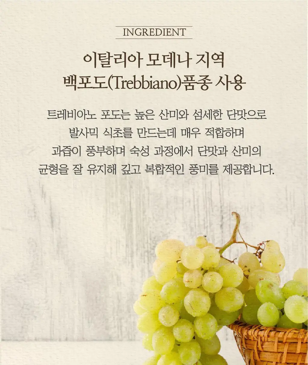 레오나르디 발사믹 콘디멘토 250ml 화이트 상세페이지 7