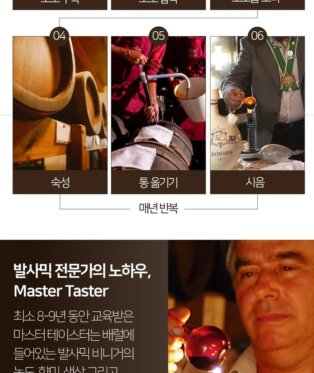 레오나르디 화이트 발사믹 콘디멘토 스틱형 12ml 1개입 상세페이지 14