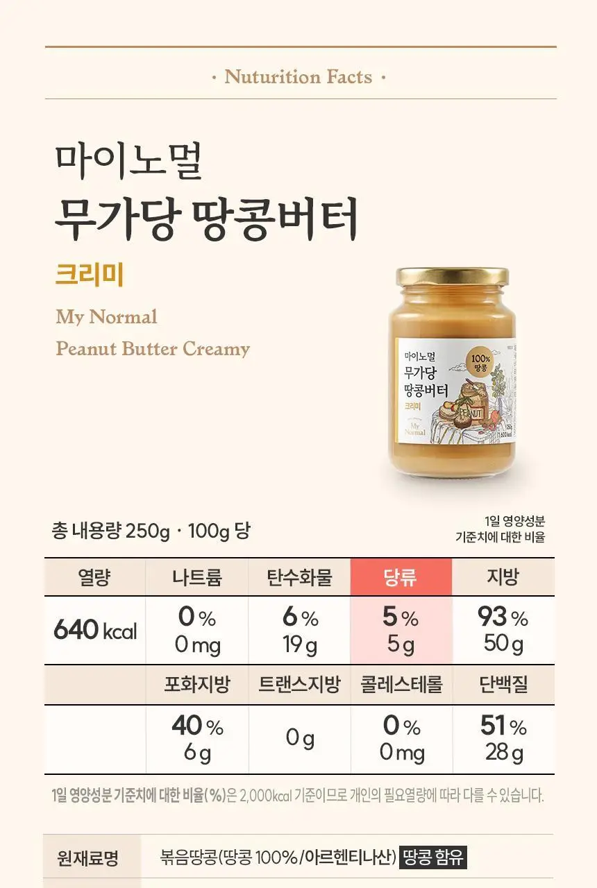 마이노멀 무가당 땅콩버터 크리미 250g 상세페이지 36