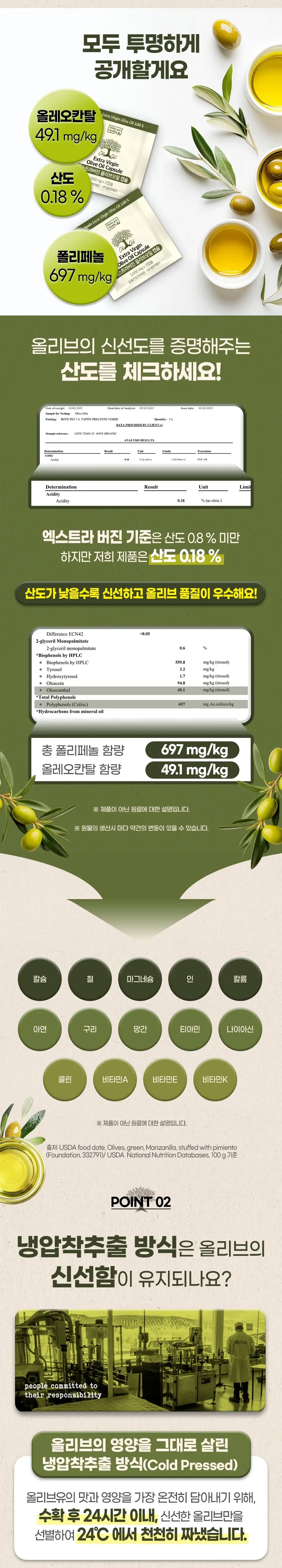 메이큐헬씨 엑스트라버진 올리브오일 14포 (28캡슐) 상세페이지 2