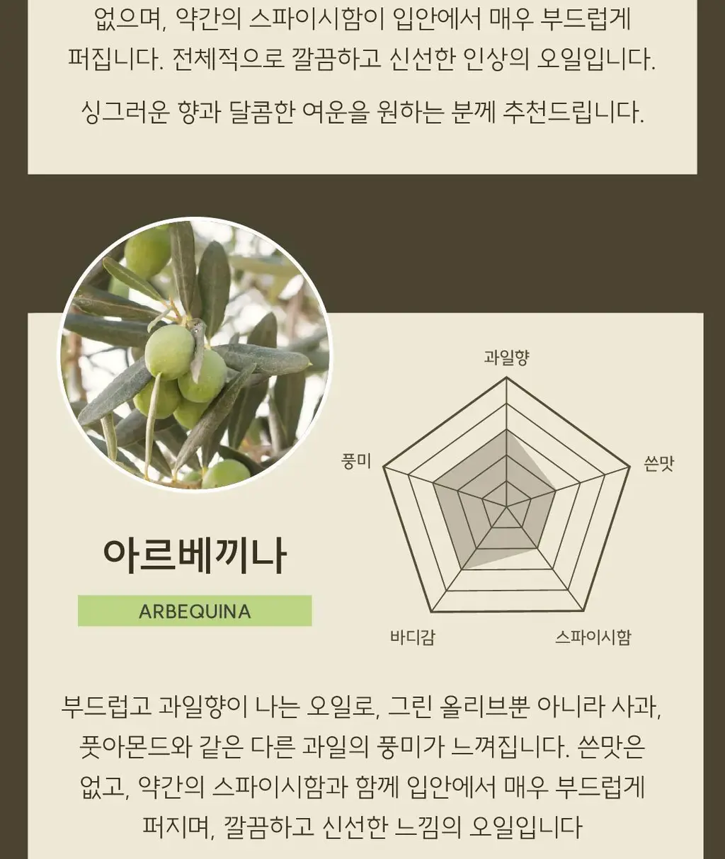 발더라마 엑스트라버진 올리브오일 250ml 오히블랑카 상세페이지 7