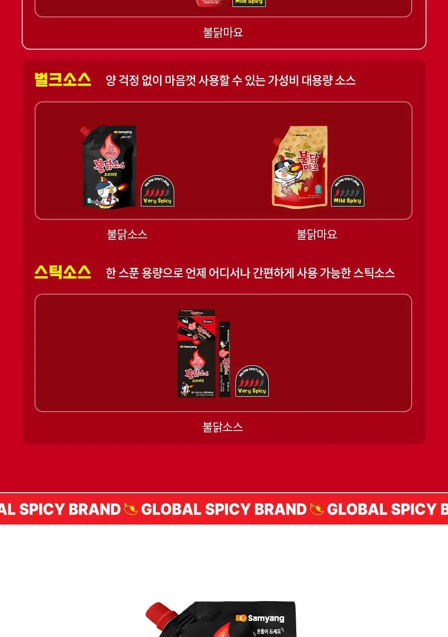 삼양 자이언트 불닭소스 2kg 1개 상세페이지 7