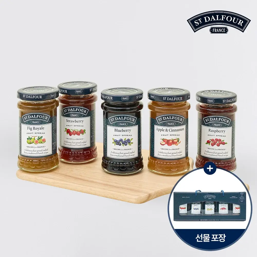 샹달프 과일잼 5종 선물세트 (170g 5입)