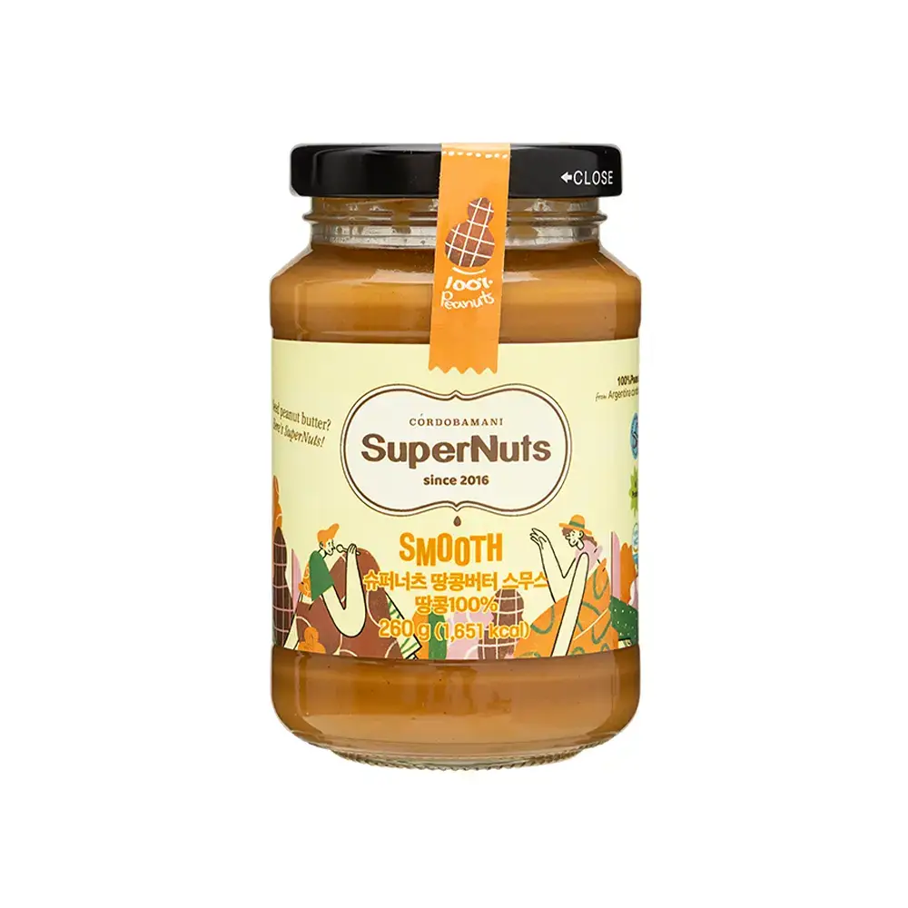 슈퍼너츠 땅콩버터 스무스 260g
