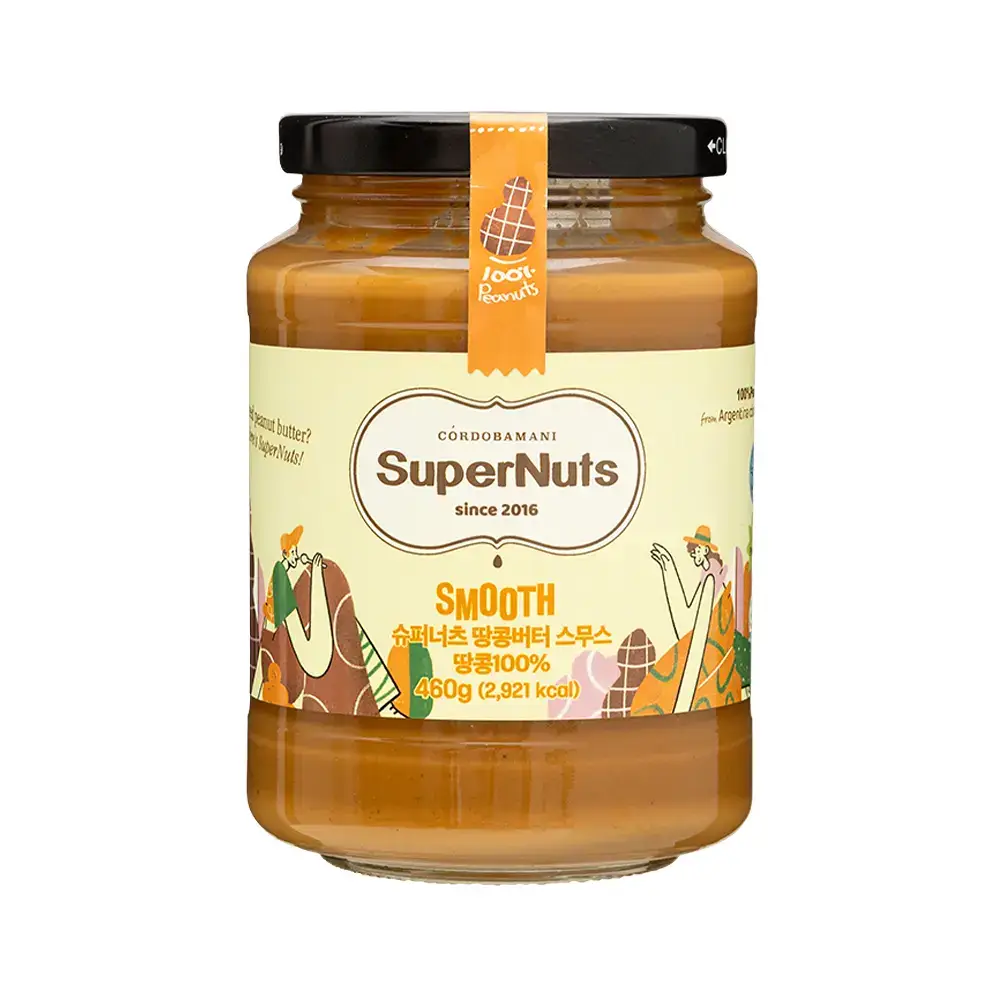 슈퍼너츠 땅콩버터 스무스 460g