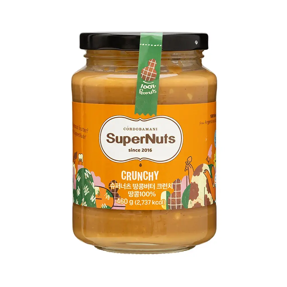 슈퍼너츠 땅콩버터 크런치 460g