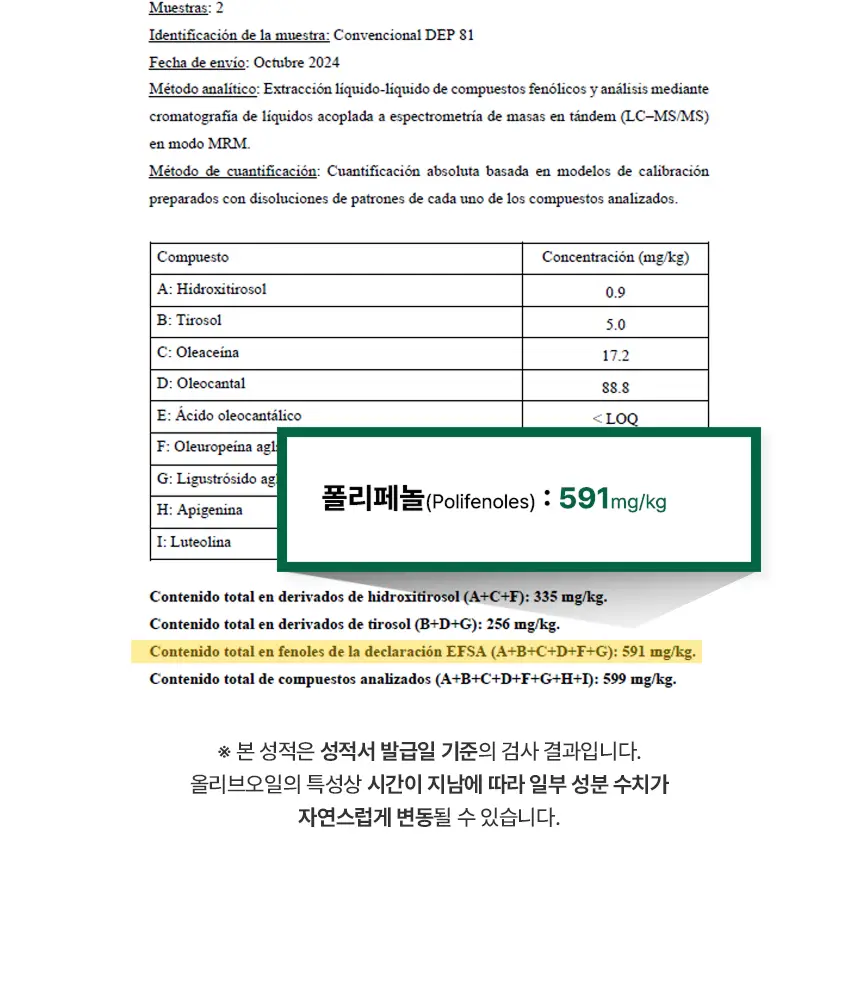 씨엘로 이 띠에라 엑스트라버진 올리브오일 500ml+500ml (얼리하베스트/바이오) 상세페이지 8