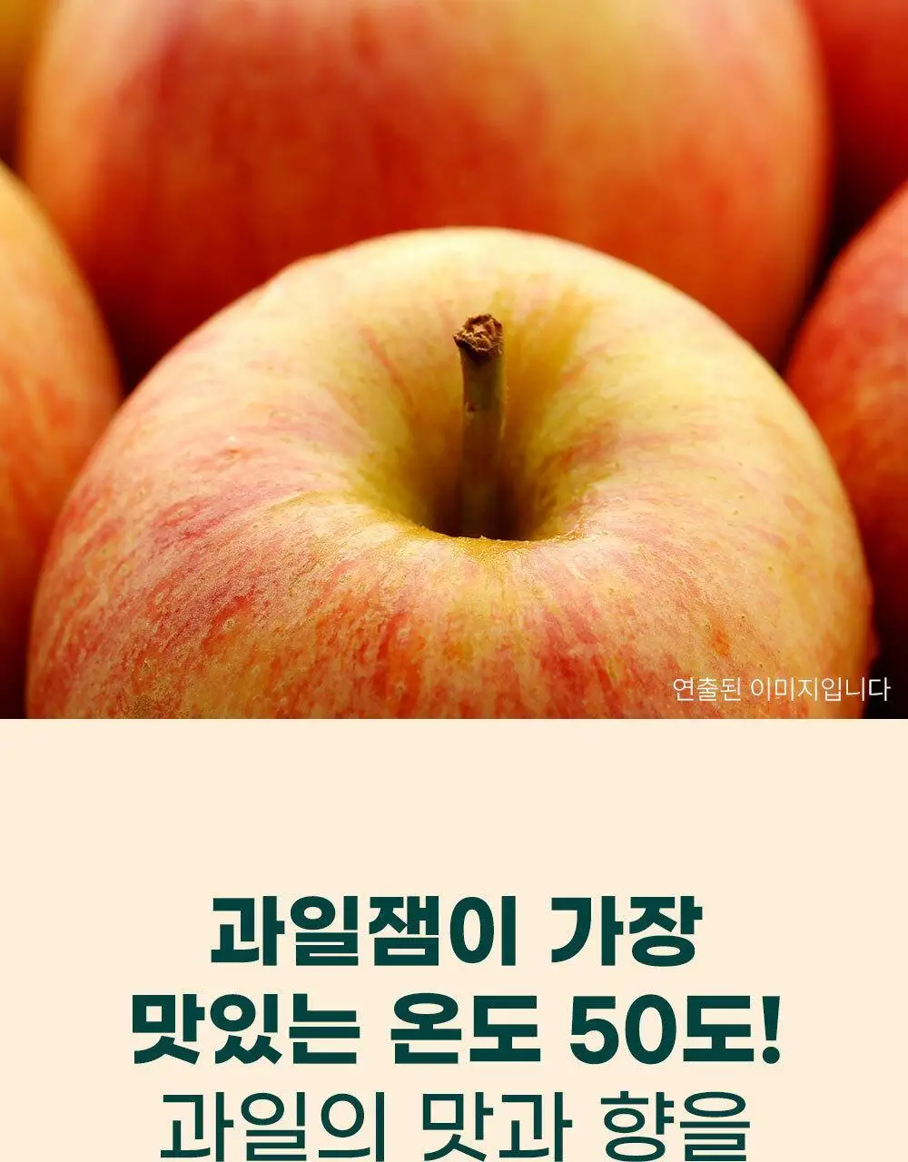 안단잼 저당 저칼로리 사과잼 380g 상세페이지 26