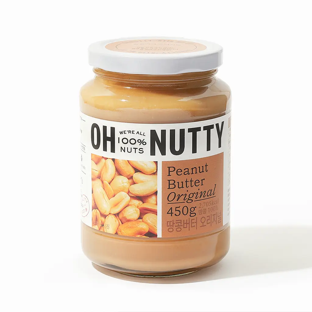 오넛티 100% 땅콩버터 오리지널 450g