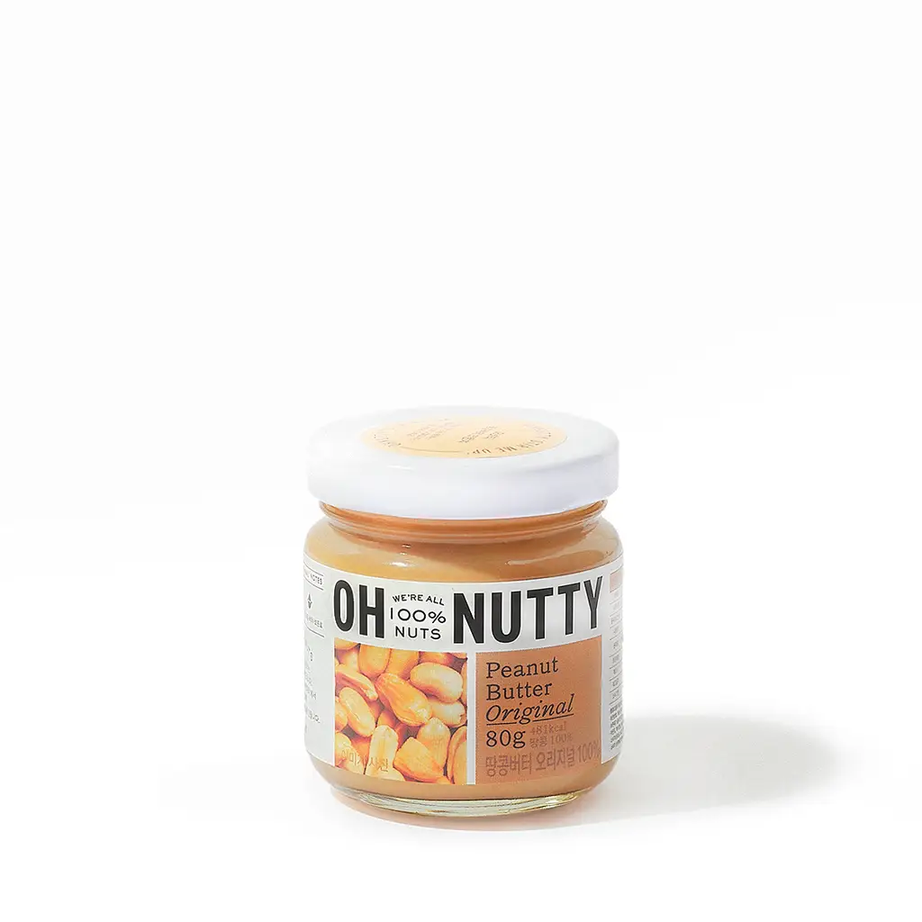 오넛티 100% 땅콩버터 오리지널 80g