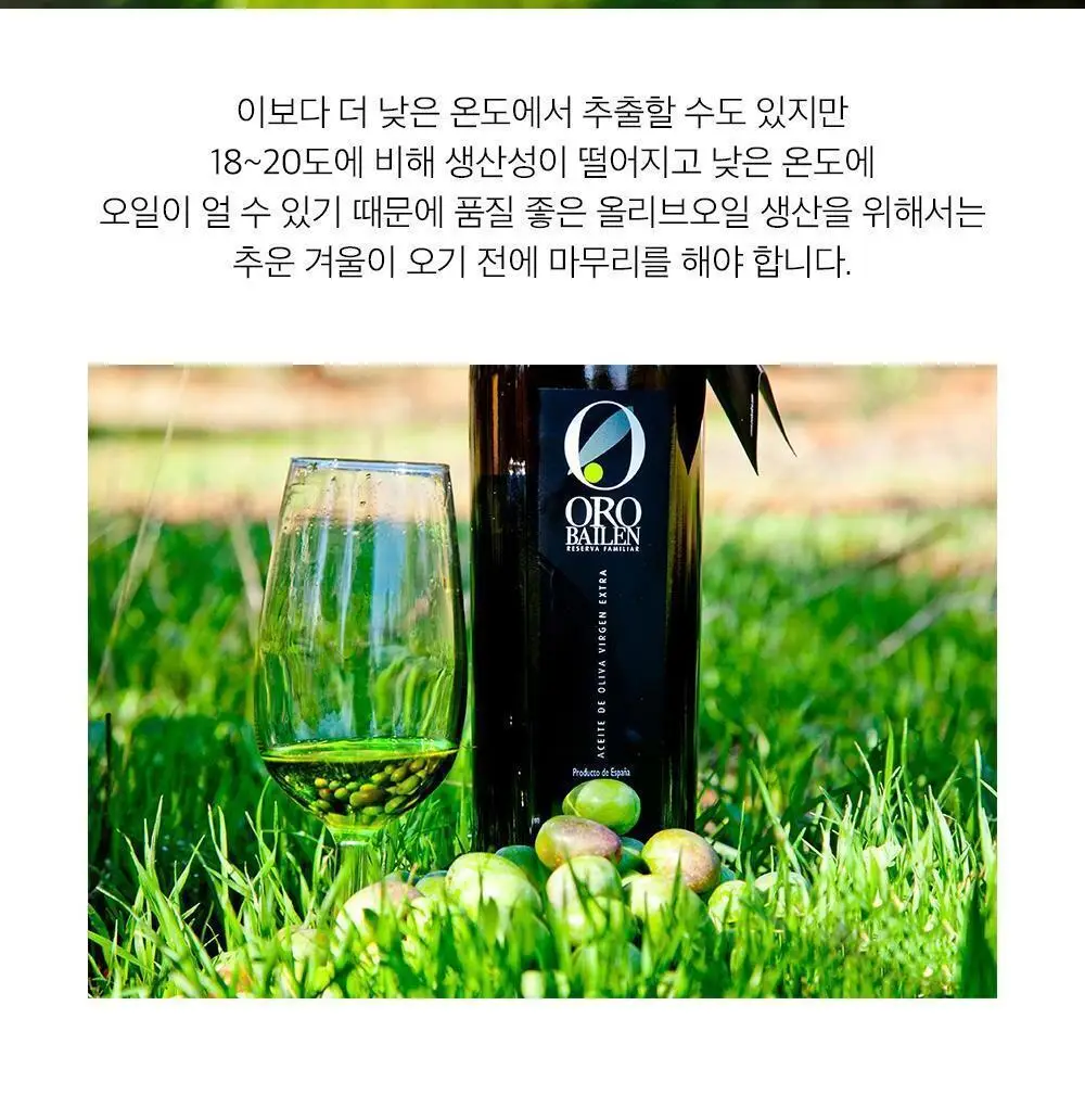오로바일렌 엑스트라버진 올리브오일 500ml 바이오 피쿠알 상세페이지 19