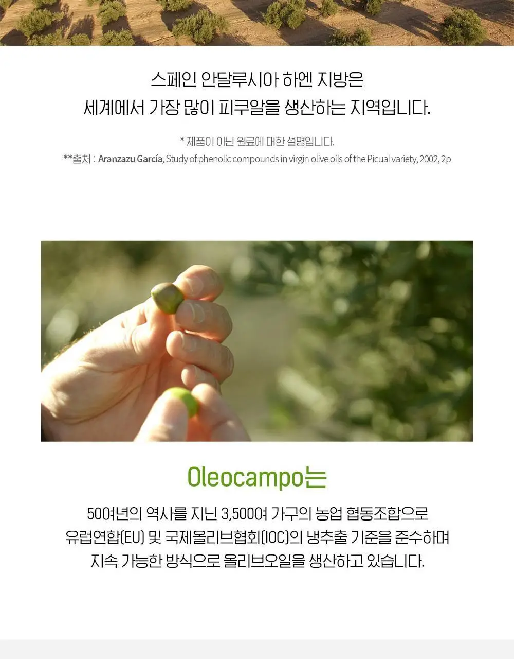 올리비바 엑스트라버진 올리브오일 10g 1개입 피쿠알 상세페이지 18