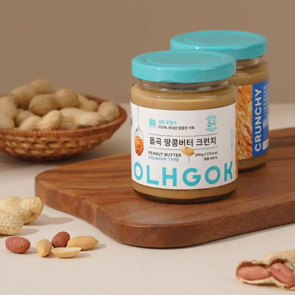 옳곡 땅콩버터 크런치 200g