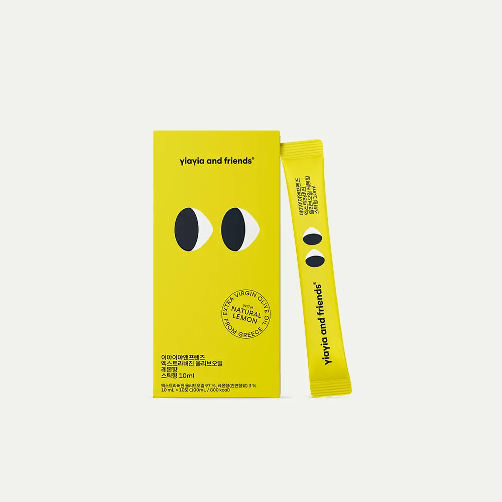 이야이야앤프렌즈 엑스트라버진 올리브오일 스틱형 10ml 10개입 레몬 상세페이지 4
