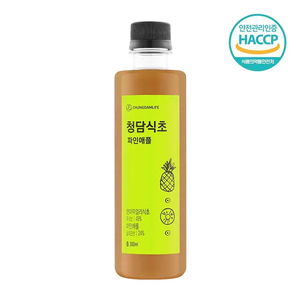 청담식초 파인애플 300ml