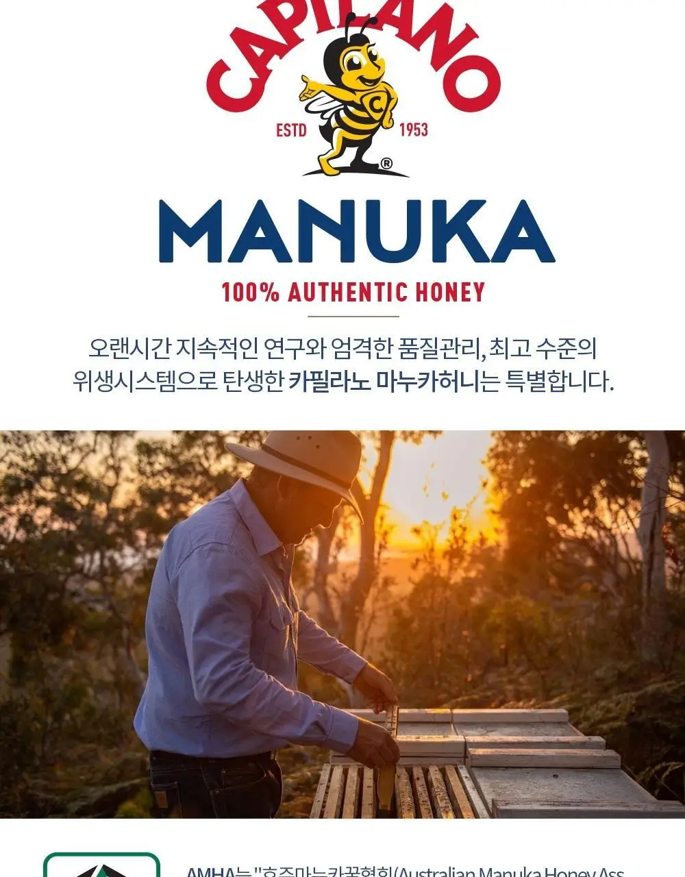 카필라노 마누카꿀 250g MGO 100+ 상세페이지 5