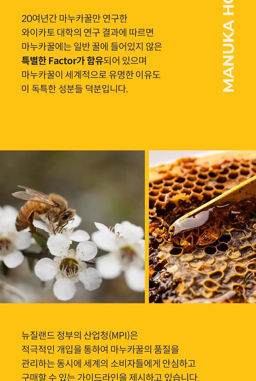 콤비타 UMF10+ 마누카꿀 250g 상세페이지 6
