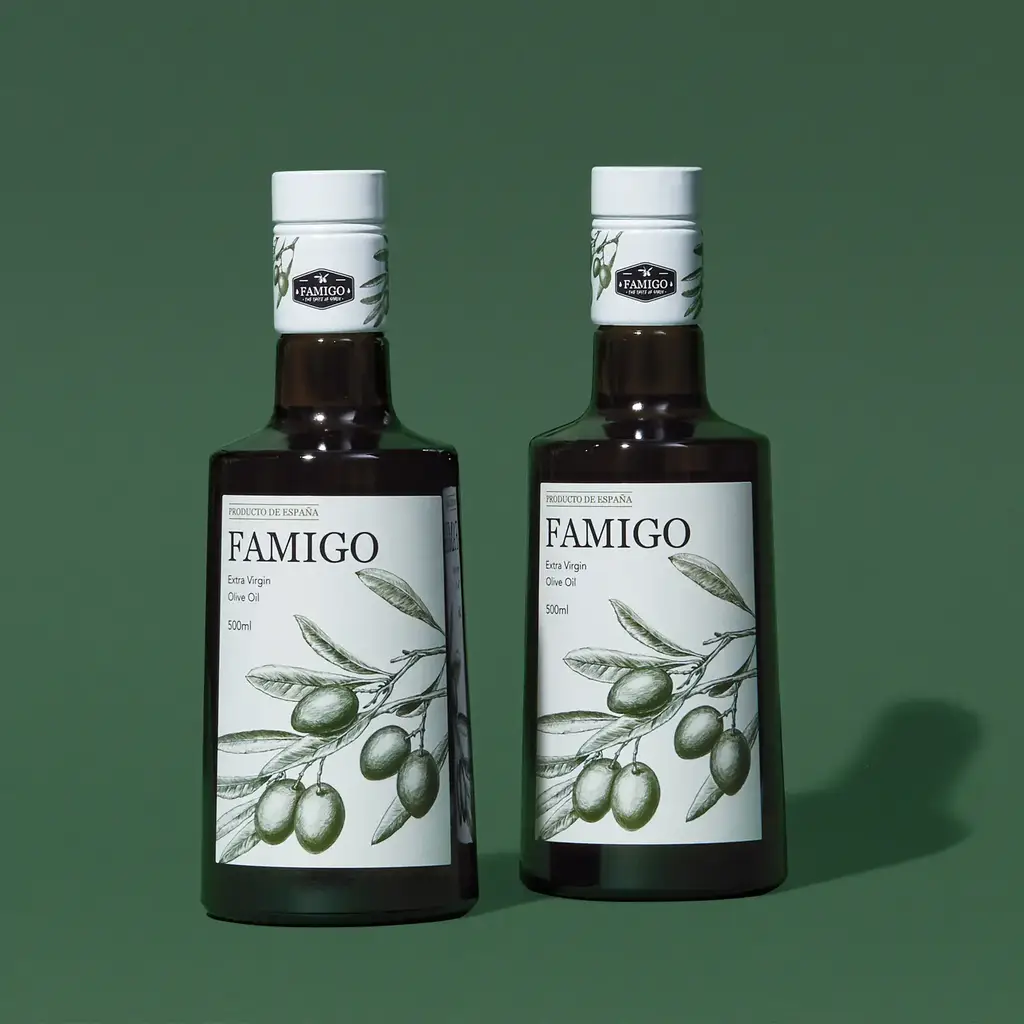 파미고 엑스트라 버진 올리브오일 500mL 2병