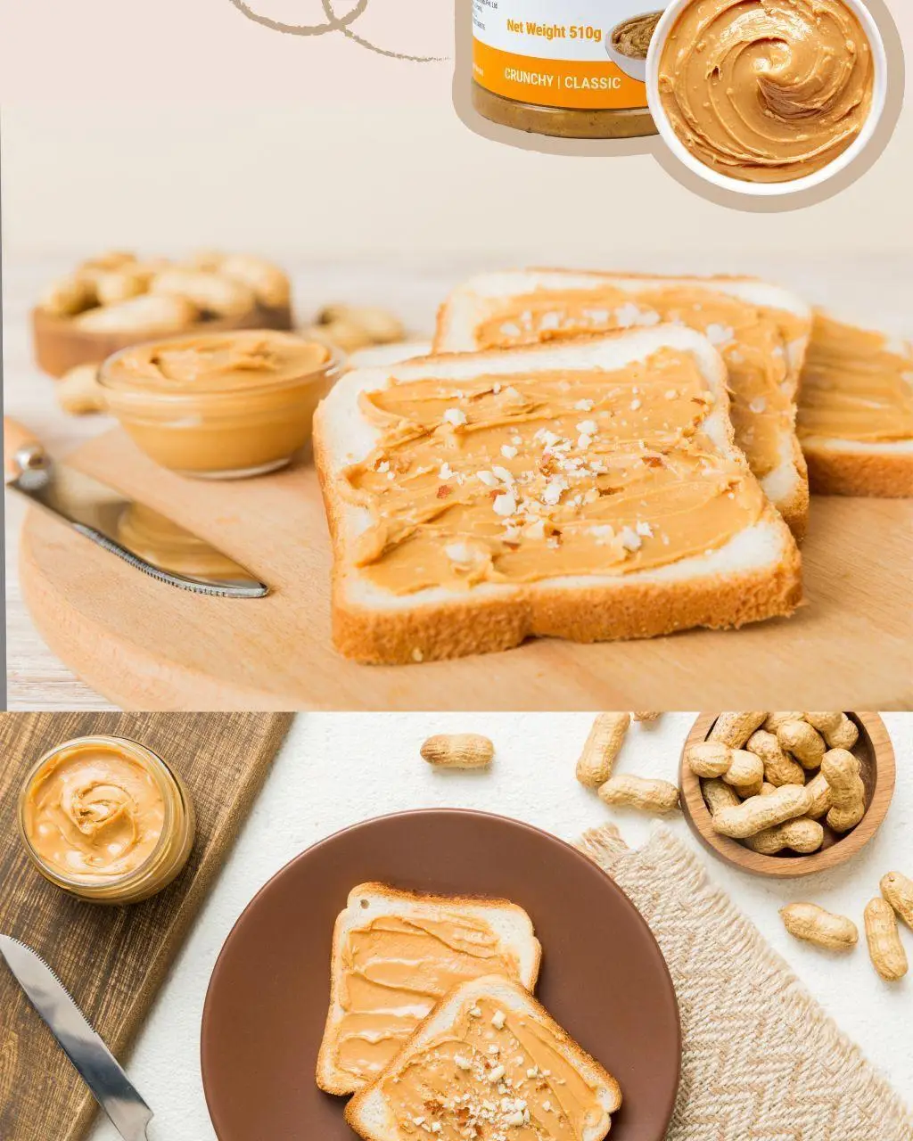 핀톨라 클래식 피넛버터 크리미 510g 상세페이지 3