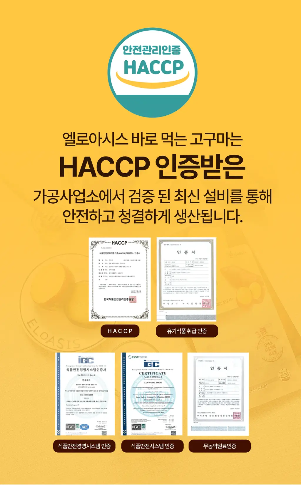 엘로아시스 바로먹는 찐고구마 120g 10개 상세페이지 7