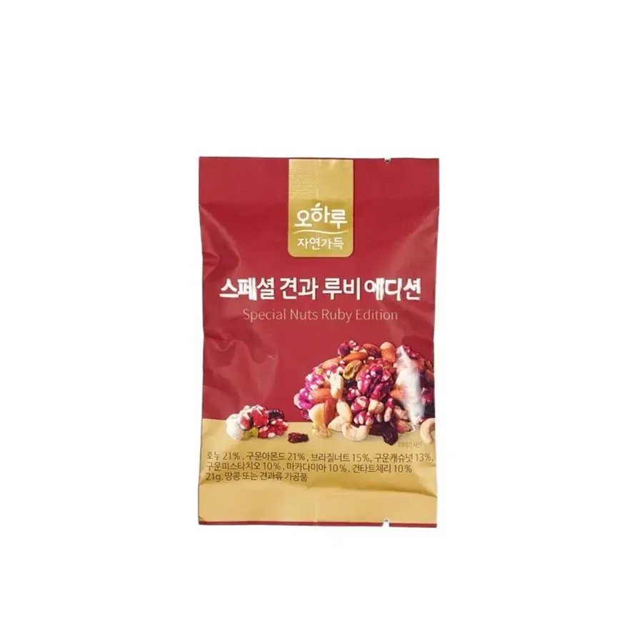 오하루 자연가득 견과 시나몬에디션/루비에디션 20g 상세페이지 2